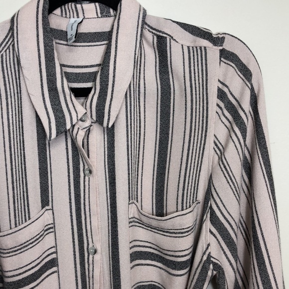 Gentle Fawn Celine Dress Taupe Stripe‎ Medium - Picture 4 of 9